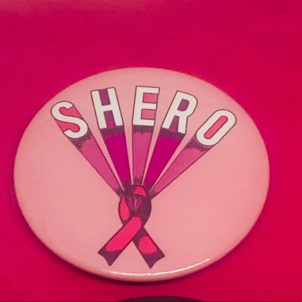 New BREAST CANCER AWARENESS 4 Pack Of Buttons With Free BCA Pink Ribbon Soaps - Picture 6 of 13